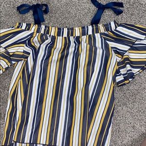 Off the shoulder blouse